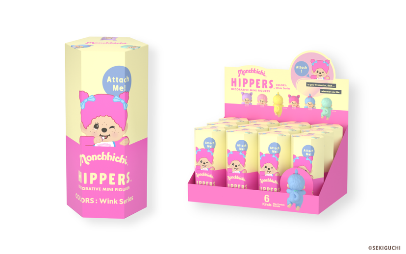 HIPPERS Monchhichi COLORS: Wink Series X0