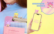 HIPPERS Monchhichi COLORS: Wink Series X0