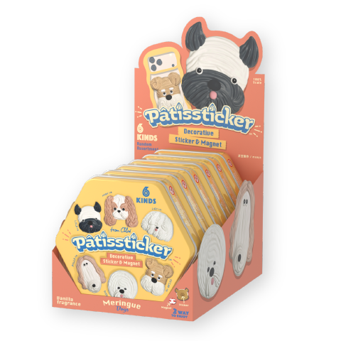 Pâtissticker Meringue Dogs Series F5